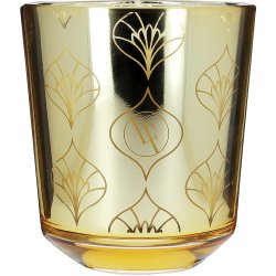 Cadouri Craciun & Decoratiuni Lumanare parfumata La Francaise Les Precieuses Golden Nectar, 40 ore, 200g, auriu