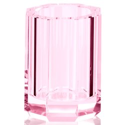 Accesorii baie Pahar suport Decor Walther Kristall KR BER, 10x7cm, roz