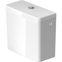 Rezervoare WC Rezervor wc Duravit D-Neo cu dubla comanda si alimentare laterala cu finisaj WonderGliss