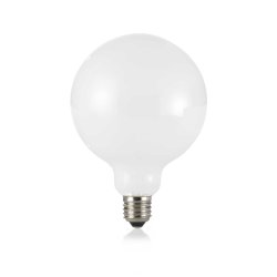 Iluminat electric Bec Ideal Lux Globo E27 D125 08W 3000K, CRI80, alb