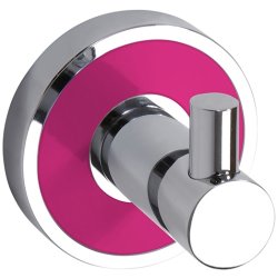 Cuier simplu Bemeta Trend-i ornamentul roz