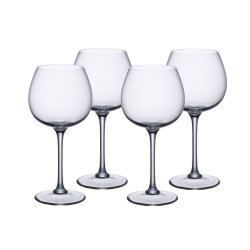 Pahare & Cupe Set 4 pahare vin rosu Villeroy & Boch Purismo Wine Goblet 208mm, 0,55 litri