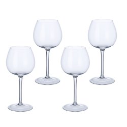 Pahare & Cupe Set 4 pahare vin alb Villeroy & Boch Purismo Wine Goblet 198mm, 0,39 litri