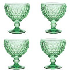 Pahare & Cupe Set 4 pahare Villeroy & Boch Boston Champagne Green 0.40 litri