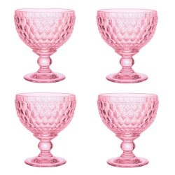 Pahare & Cupe Set 4 pahare Villeroy & Boch Boston Champagne Rose 0.40 litri