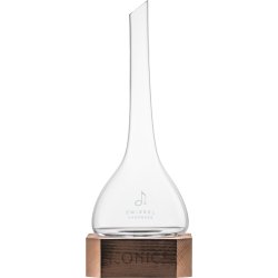 Carafe & Decantoare Decantor vin cu suport lemn Zwiesel Glass Iconics, 750ml, h536mm