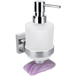 Default Category SensoDays Dispenser sapun lichid Bemeta Beta mini cu montaj pe perete si suport magnetic pentru sapun