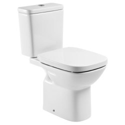 Obiecte sanitare Set complet vas WC Roca Debba cu rezervor asezat si capac inchidere lenta
