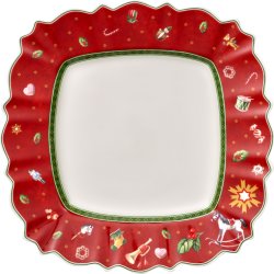 Cadouri Ocazii Speciale Farfurie plata Villeroy & Boch Toy's Delight Red 28.5x28.5cm