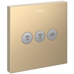 Default Category SensoDays Divertor Hansgrohe Shower Select pentru 3 consumatori, necesita corp ingropat, bronz periat