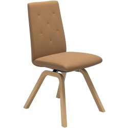 Mobilier Scaun Stressless Rosemary v2 Low D200 M, cadru natural, tapiterie piele Paloma Taupe