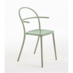 Mobilier Set 2 scaune Kartell Generic C design Philippe Stark, verde mat