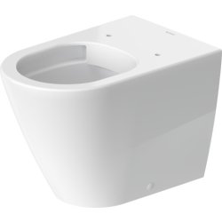 Obiecte sanitare Vas WC Duravit D-Neo Rimless pentru rezervor ingropat cu finisaj WonderGliss