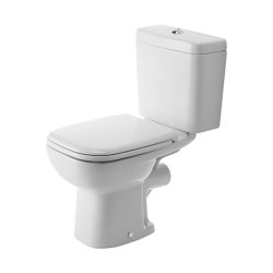 Obiecte sanitare Set complet vas WC Duravit D-Code cu rezervor asezat si capac inchidere lenta