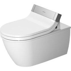 Vase WC Vas WC suspendat Duravit Darling New WonderGliss, pentru capac cu functie de bideu SensoWash