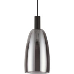 Pendul Ideal Lux Coco-2 SP, LED 7W, d14cm, h 39.5-235cm, gri