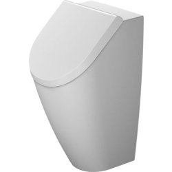 Obiecte sanitare Urinal Duravit ME by Starck Rimless, WonderGliss, alimentare prin spate, alb