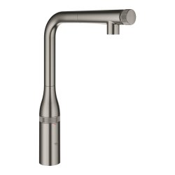 Default Category SensoDays Baterie bucatarie Grohe Essence SmartControl cu dus extractibil, pipa L, brushed hard graphite