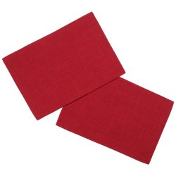 Decoratiuni masa Suport farfurii Villeroy & Boch Textil Uni Trend  35x50cm, 2 piese, Red