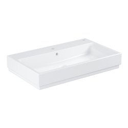 Obiecte sanitare Lavoar Grohe Cube Ceramic 80cm, PureGuard, alb