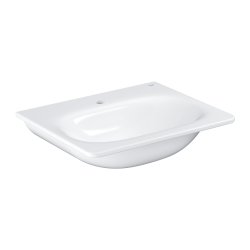 Obiecte sanitare Lavoar rectangular Grohe Essence 60x48.5cm, PureGuard ,alb