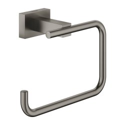 Accesorii baie Suport hartie igienica Grohe Essentials Cube brushed hard graphite
