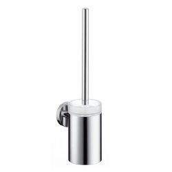Accesorii baie Suport cu perie wc Hansgrohe Logis, crom