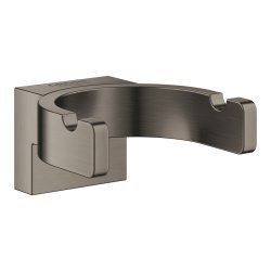 Cuier dublu Grohe Selection, brushed hard graphite