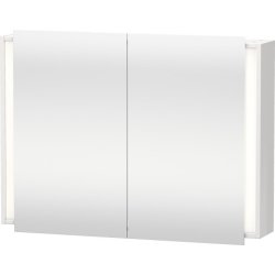 Default Category SensoDays Dulap cu oglinda si iluminare Duravit Ketho 100x75cm, alb lucios