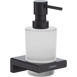 Default Category SensoDays Dispenser sapun lichid Hansgrohe AddStoris, negru mat