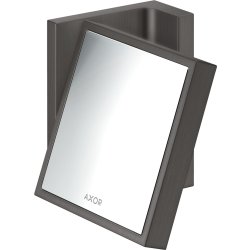 Oglinda cosmetica Hansgrohe Axor Universal 1.7x, de perete, negru periat