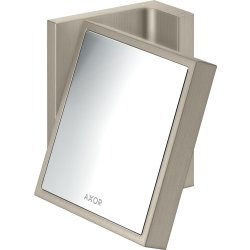 Oglinda cosmetica Hansgrohe Axor Universal 1.7x, de perete, nichel periat