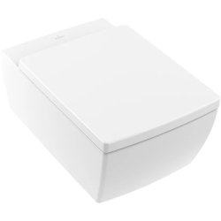 Obiecte sanitare Vas WC suspendat Villeroy & Boch Memento 2.0 CeramicPlus DirectFlush, 56x37.5cm, Alb Alpin