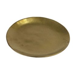Cadouri Craciun & Decoratiuni Farfurie desert Deko Senso Ceylon 20cm, portelan, auriu