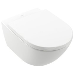Default Category SensoDays Vas WC suspendat Villeroy & Boch Subway 3.0 CeramicPlus 56x37cm, TwistFlush, alb Alpin