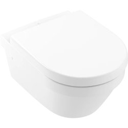 Obiecte sanitare Set vas WC suspendat Villeroy & Boch Omnia Architectura DirectFlush cu capac inchidere lenta si prinderi ascunse