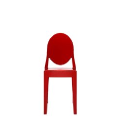 Scaune Set 2 scaune Kartell Victoria Ghost design Philippe Starck, rosu Kartell