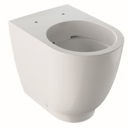 Vase WC Vas WC Geberit Acanto Rimfree back-to-wall, 51cm, alb