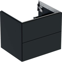 Dulap baza Geberit ONE cu 2 sertare, 60cm, negru mat