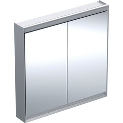 Default Category SensoDays Dulap dublu cu oglinda Geberit ONE 90x90x15cm, finisaj aluminiu
