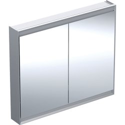 Default Category SensoDays Dulap dublu cu oglinda Geberit ONE 105x90x15cm, finisaj aluminiu