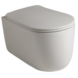 Default Category SensoDays Set vas WC suspendat Kerasan Nolita si capac inchidere lenta, alb