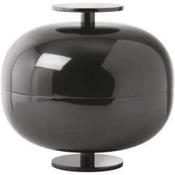 Default Category SensoDays Set 2 boluri decorative Sambonet Centerpiece, design Gio Ponti, d 24cm, negru