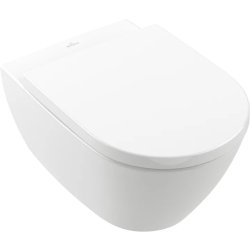 Obiecte sanitare Vas WC suspendat Villeroy & Boch Subway 2.0 DirectFlush CeramicPlus si AntiBac, alb Alpin