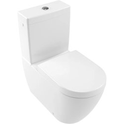 Obiecte sanitare Vas WC Villeroy & Boch Subway 2.0 CeramicPlus DirectFlush, back-to-wall 71x37cm, Alb Aplin