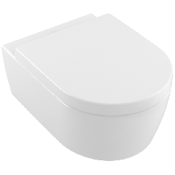 Set vas WC suspendat Villeroy & Boch Avento DirectFlush cu capac inchidere lenta