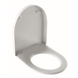 Obiecte sanitare Capac WC Geberit iCon cu inchidere lenta, Quick-Release, alb