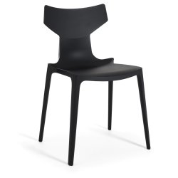 Mobilier Set 2 scaune Kartell Re-Chair design Antonio Citterio, negru