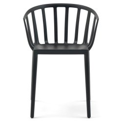 Mobilier Terasa & Gradina Set 2 scaune Kartell Venice design Philippe Starck negru mat
