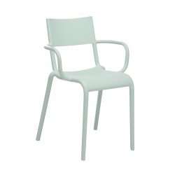 Scaune Set 2 scaune Kartell Generic A design Philippe Starck, verde